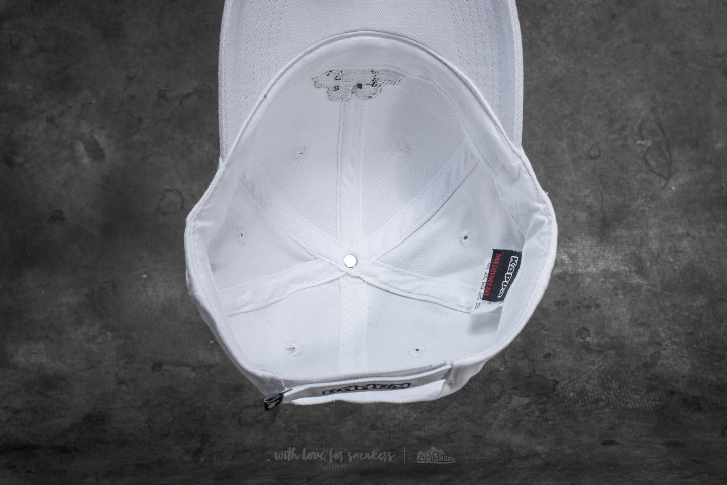 White kappa hat online
