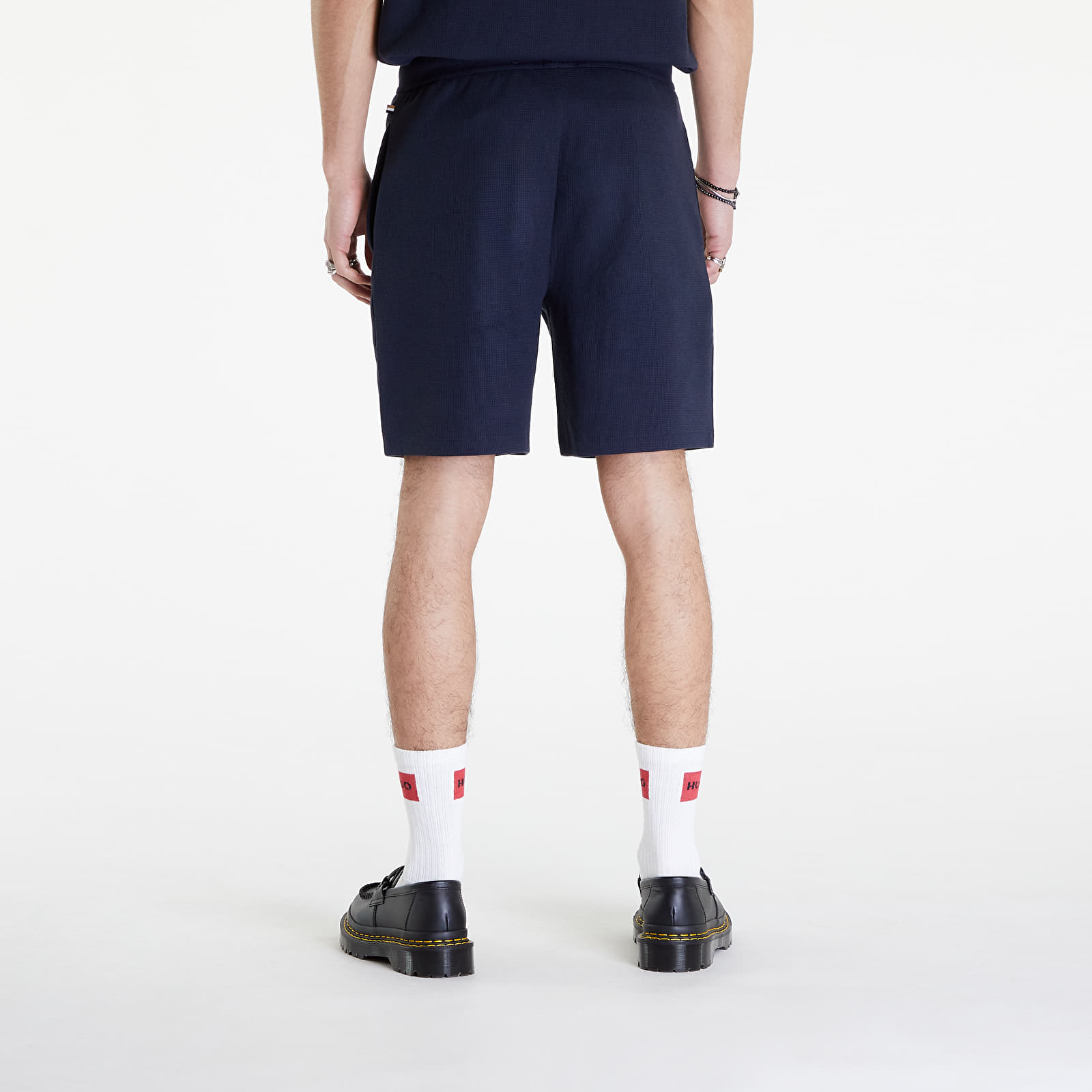 Pantaloncino Uomo Hugo Boss Waffle &ndash; Colore Beige &ndash; Modello 50480828 &ndash; Taglia Regolare