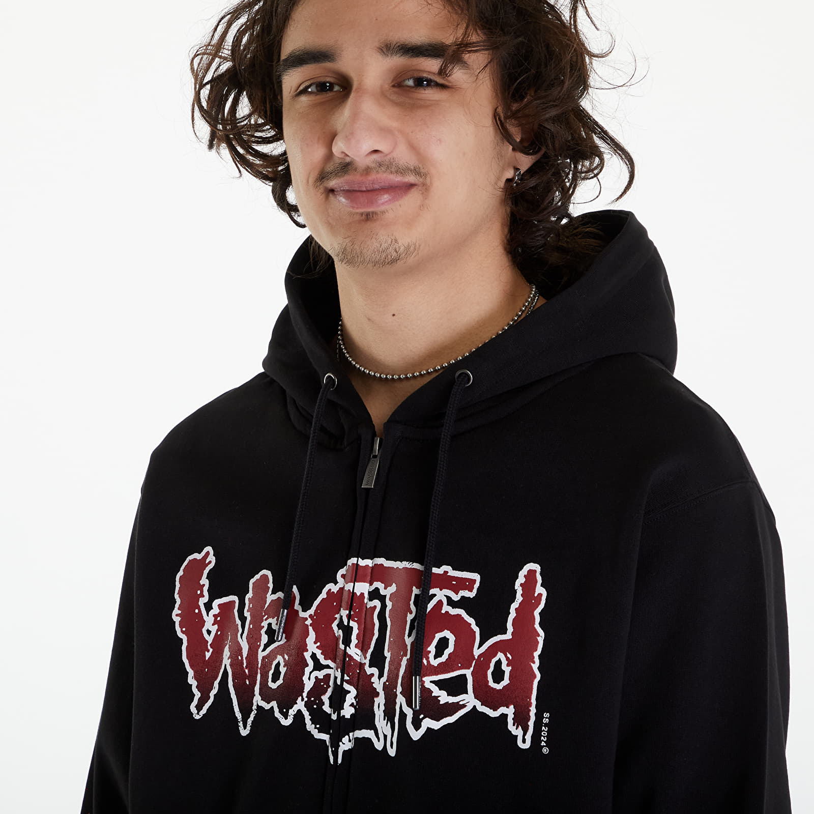 Hettegensere og sweatshirts Wasted Paris Hoodie Zip Blind Black