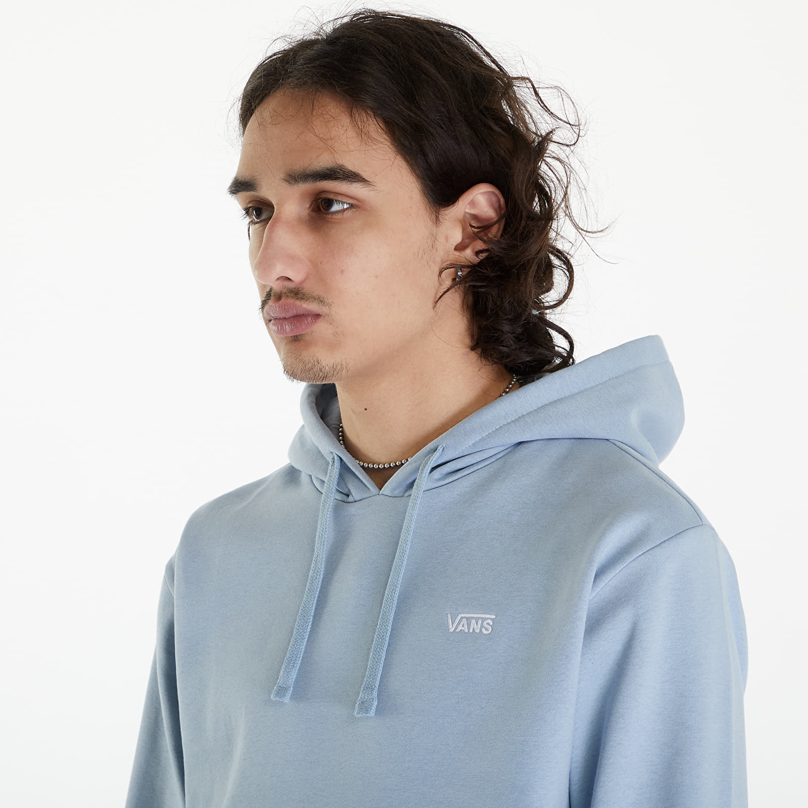 Vans Womens Flying V BFF Crew Hoodie Dusty Blue