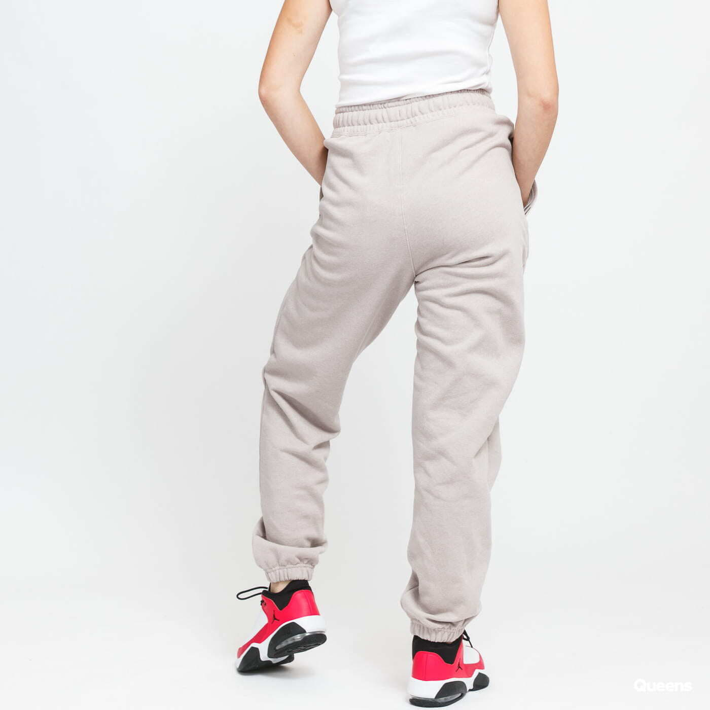 Džínsy a nohavice Jordan Women's Fleece Pants Moon Particle/ Htr/ Thunder Grey