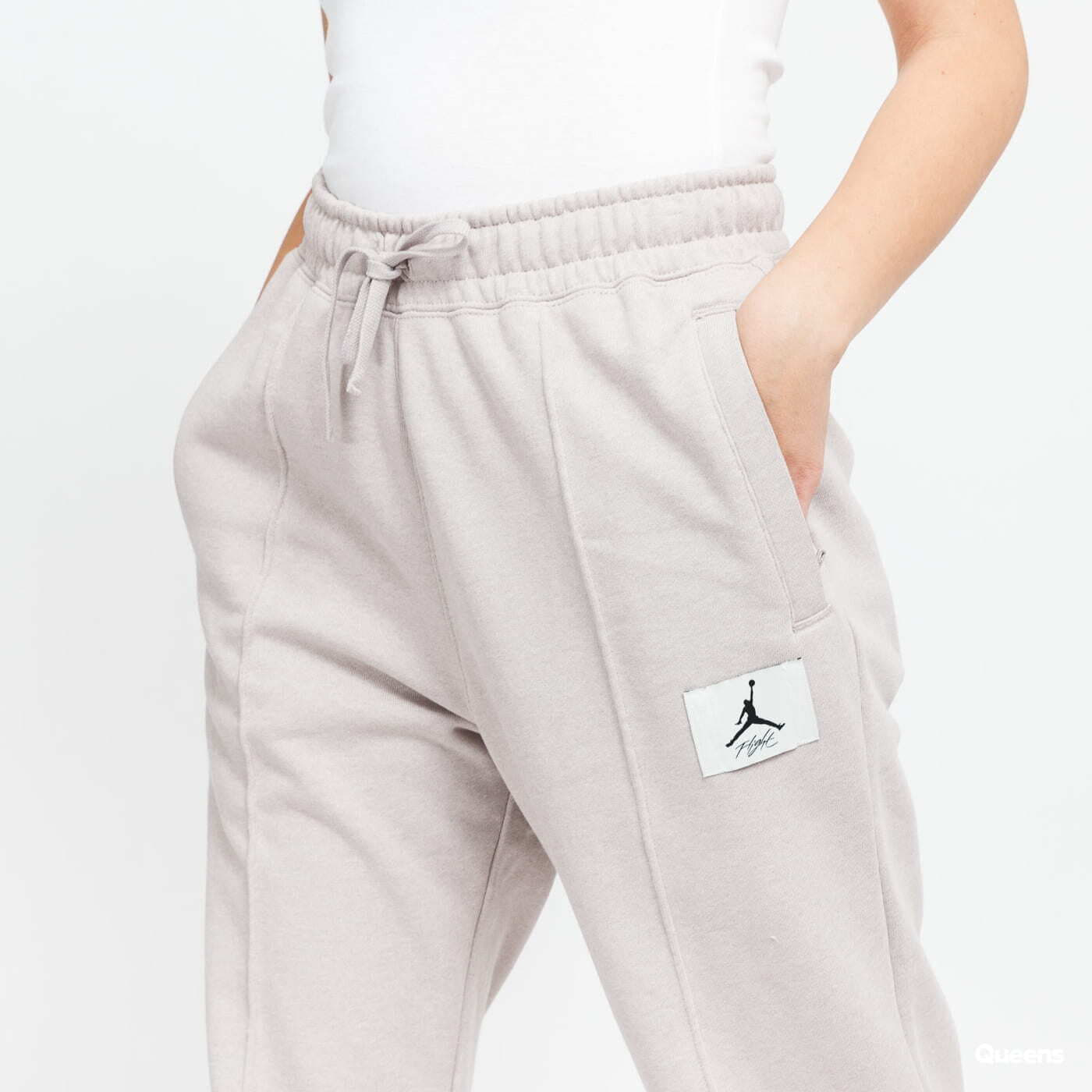 Džínsy a nohavice Jordan Women's Fleece Pants Moon Particle/ Htr/ Thunder Grey