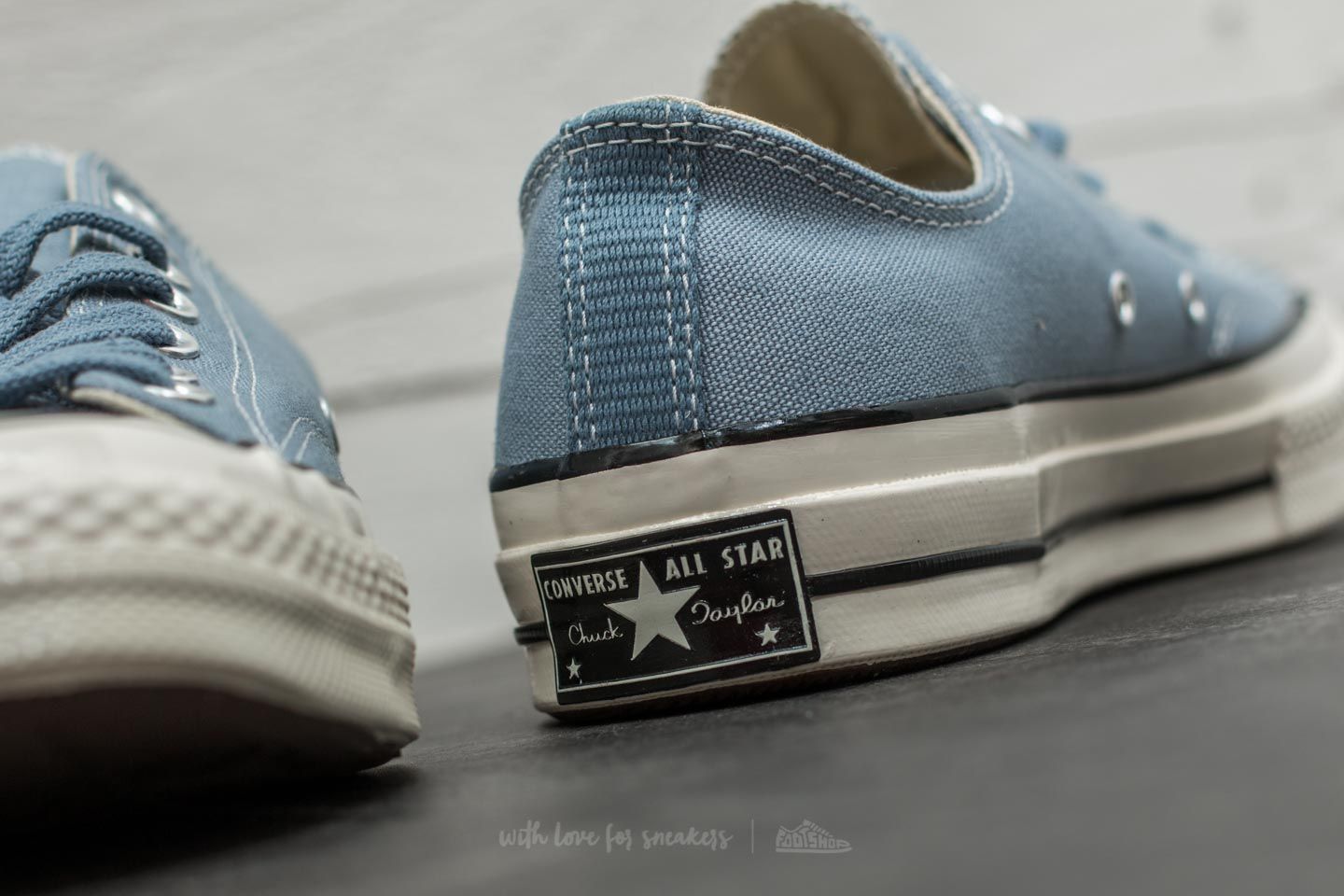 Men s shoes Converse Chuck Taylor All Star 70 Ox Blue Slate Blue Footshop