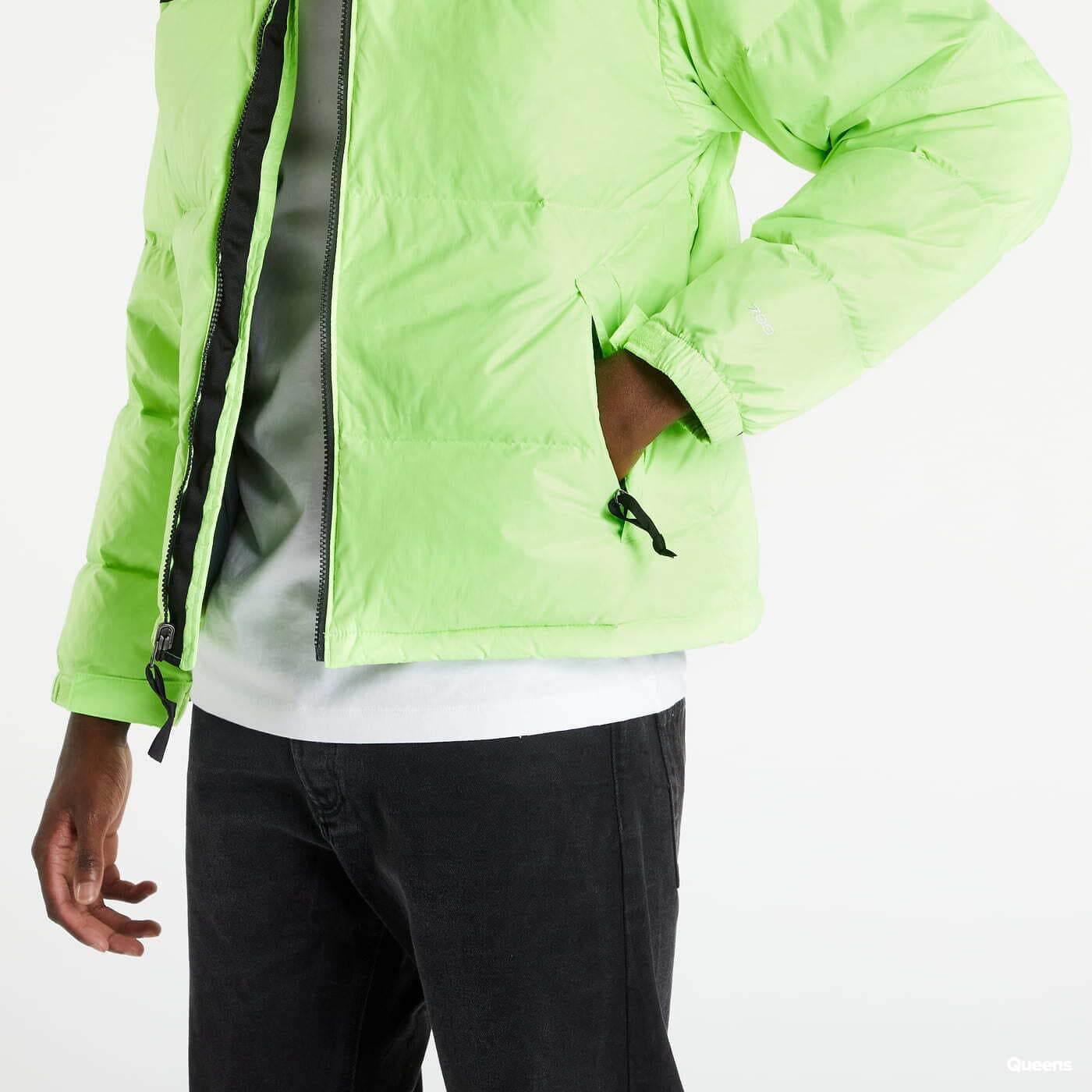 Bundy a kabáty The North Face M 1996 Retro Nuptse Jacket Safety Green/Tnf Black