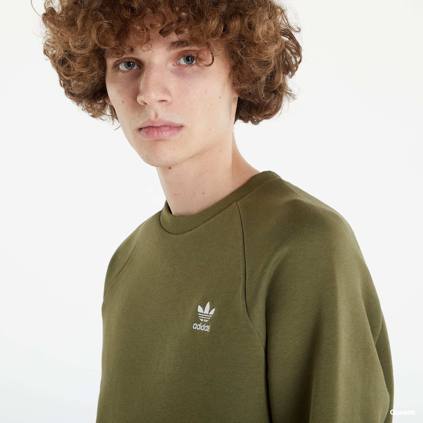 Sweats à capuche homme adidas Originals Essential Crew Green