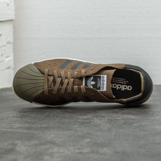 Adidas originals superstar 80s primeknit clearance kids Green