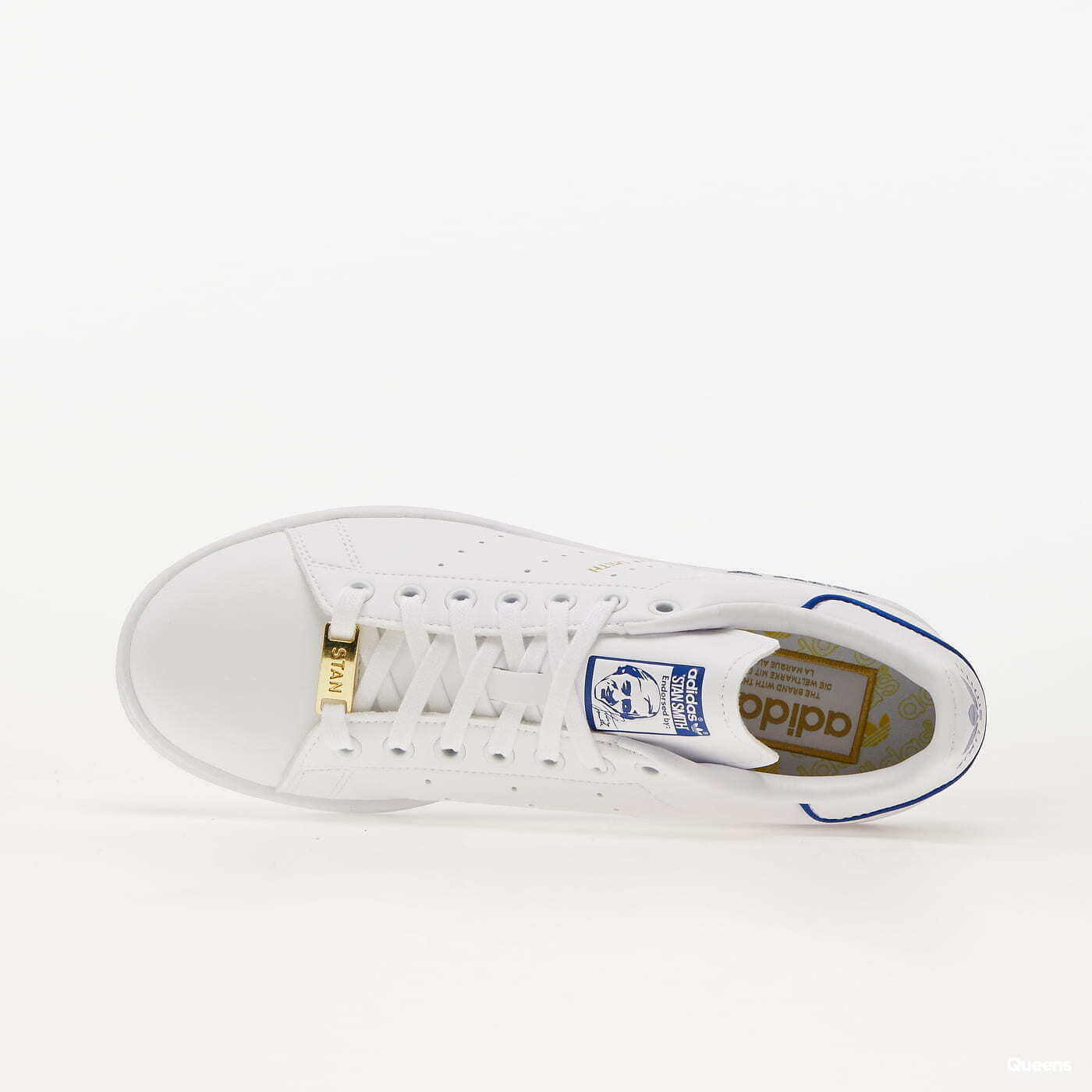 Men's shoes adidas Stan Smith Ftw White/ Royal Blue/ Yellow