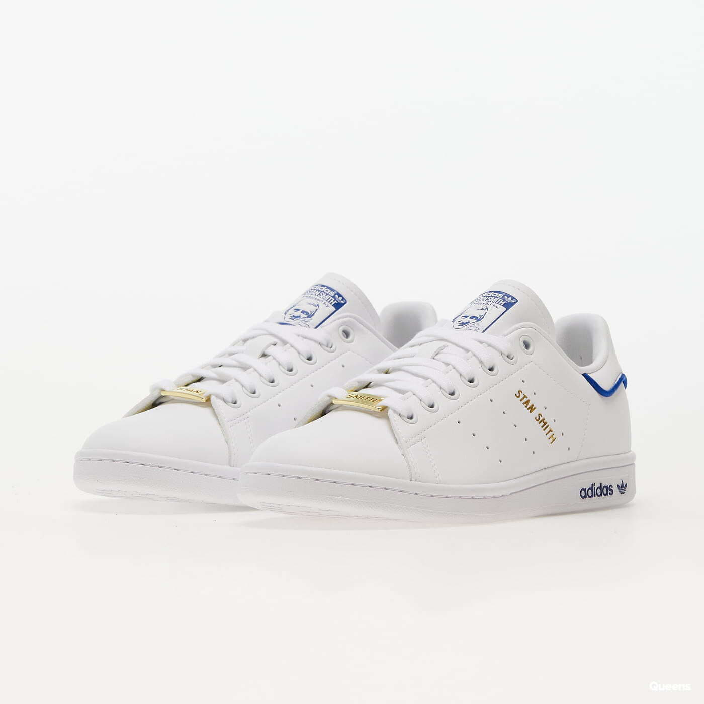 Men's shoes adidas Stan Smith Ftw White/ Royal Blue/ Yellow