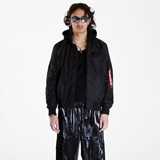 Bunda Alpha Industries MA-1 TT Hood Black/ Black