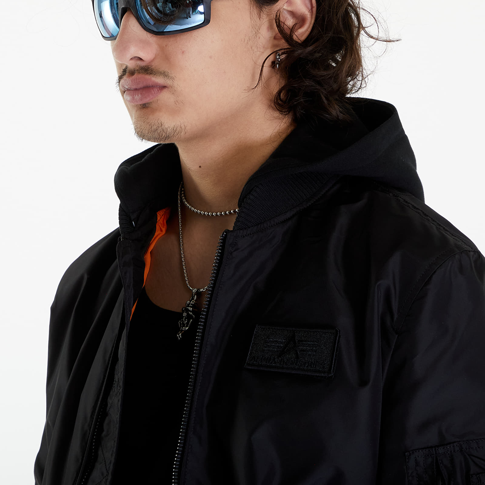 Bundy Alpha Industries MA-1 TT Hood Black/ Black