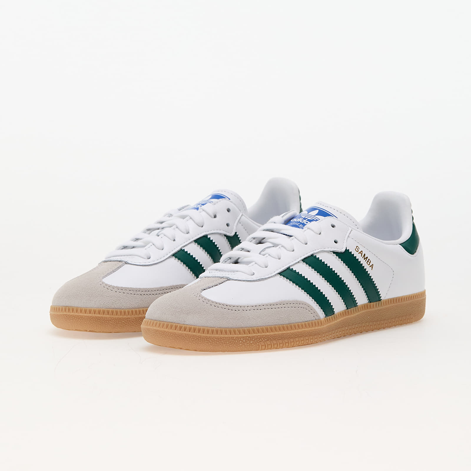 Férfi cipők adidas Samba Og Ftw White/ Collegiate Green/ Gum