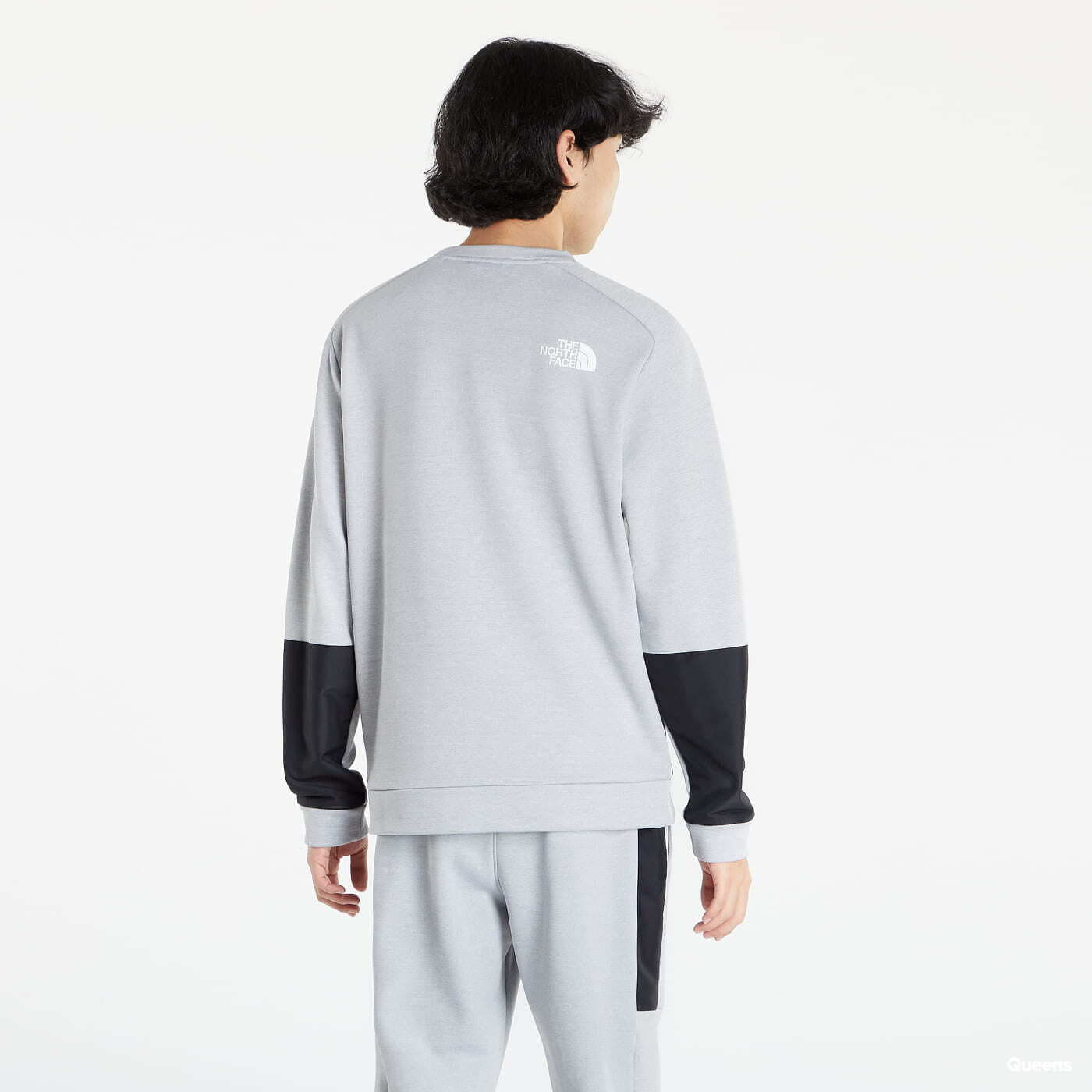 Sweatshirts The North Face M Ma Crew Fleece Tnflightgreyhthr/Tnfblack