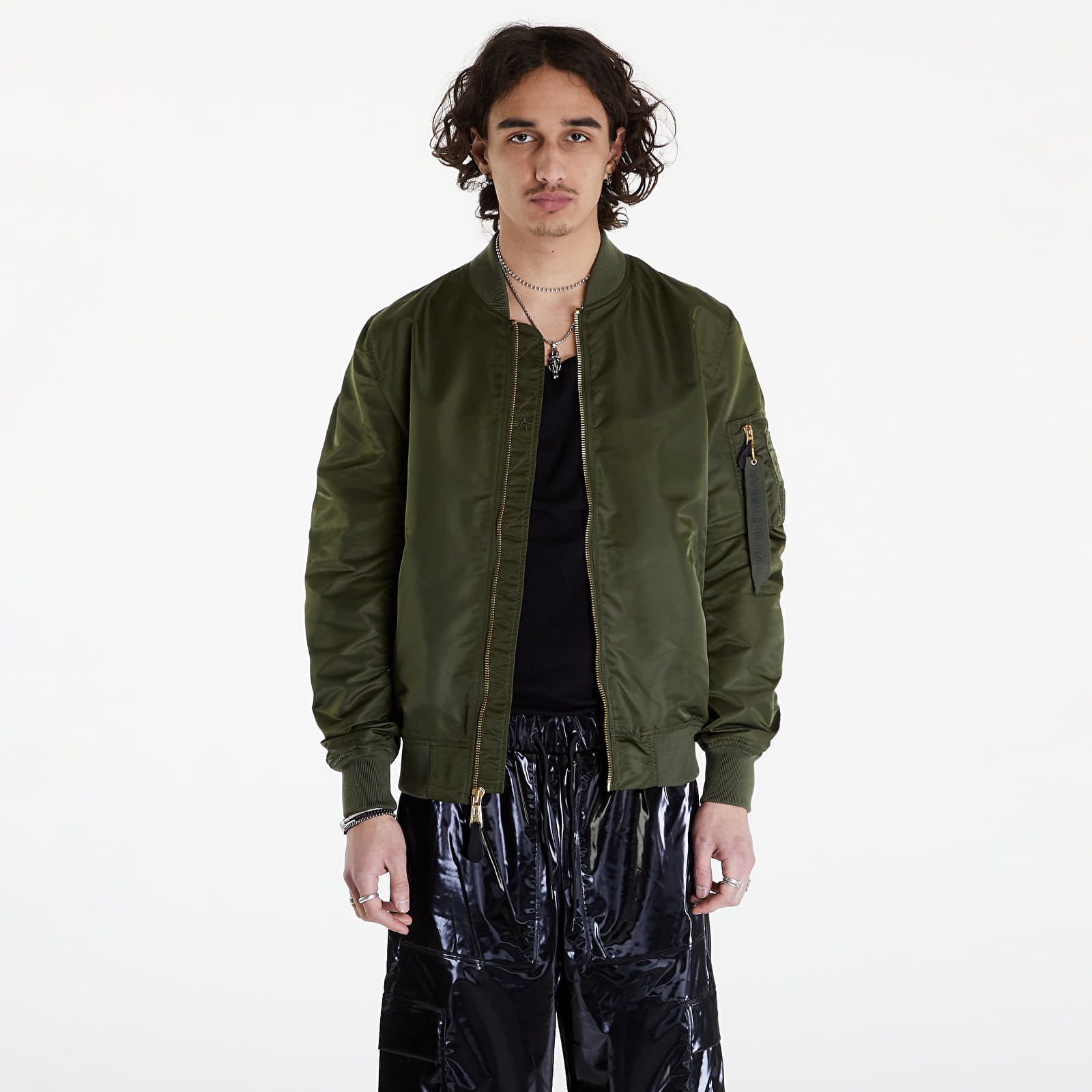 Jackets Alpha Industries MA-1 VF LW Dark Green