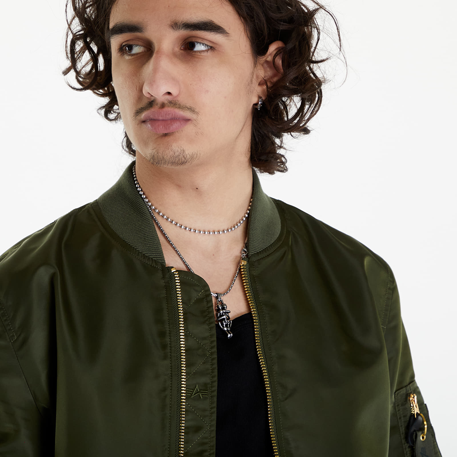 Jackets Alpha Industries MA-1 VF LW Dark Green