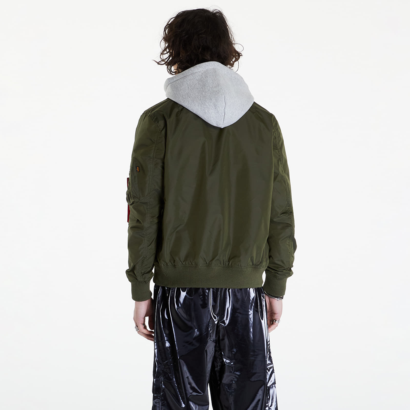 Jacken Alpha Industries MA-1 TT Hood Dark Green