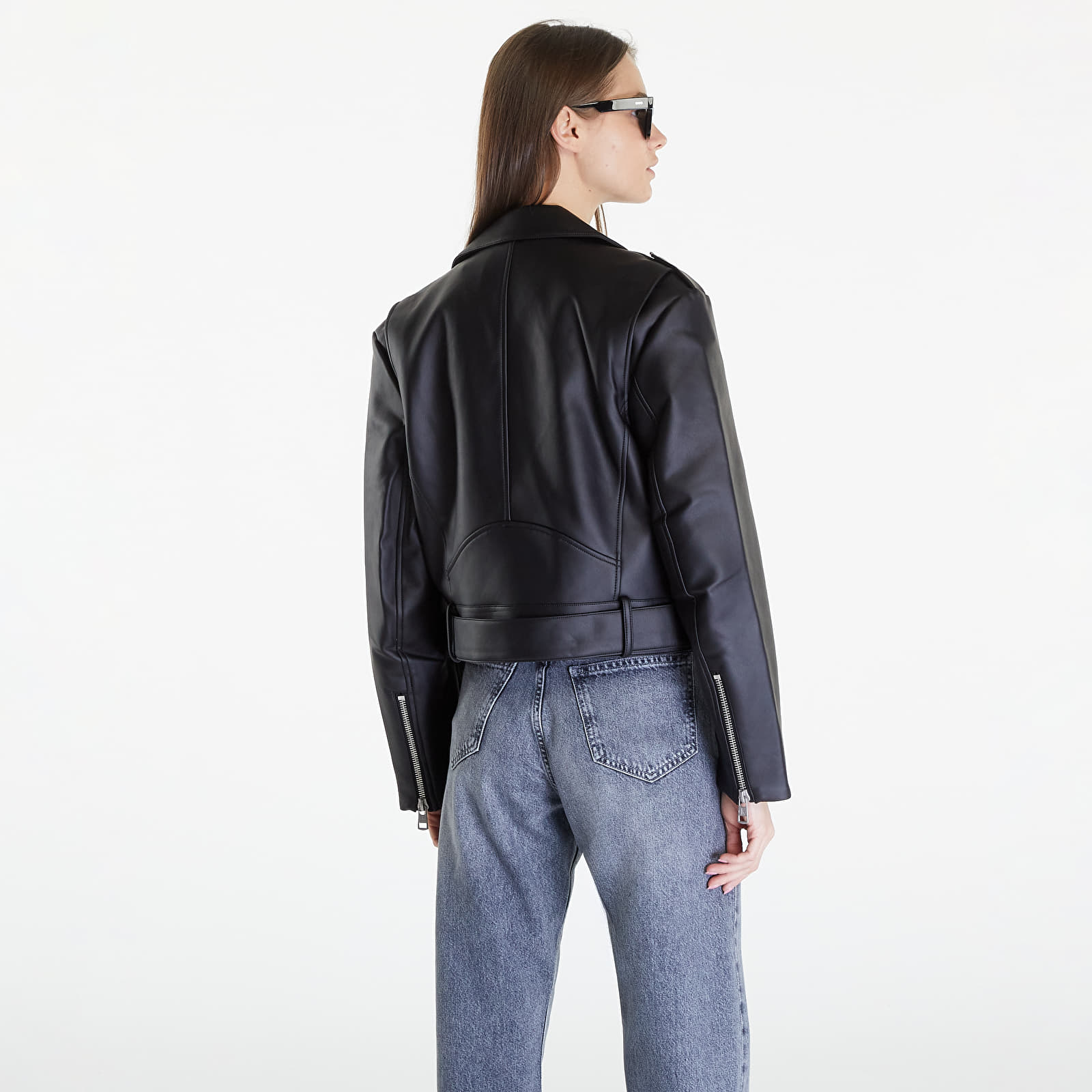 Kurtki Calvin Klein Jeans Classic Faux Leather Black