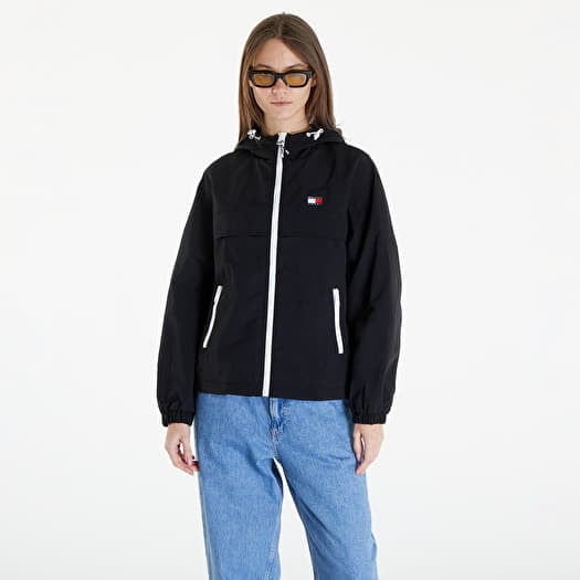 Windjacke Tommy Jeans Chicago Windbreaker Black