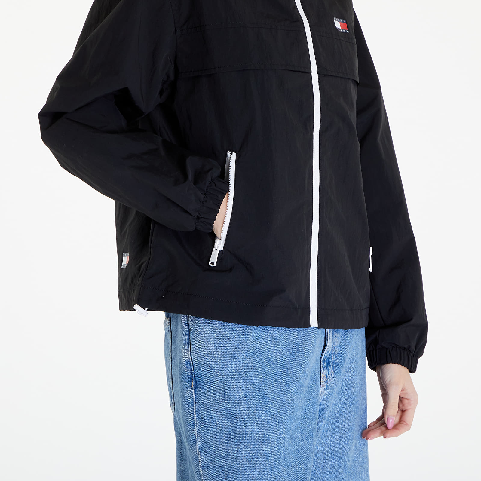 Übergangsjacken Tommy Jeans Chicago Windbreaker Black