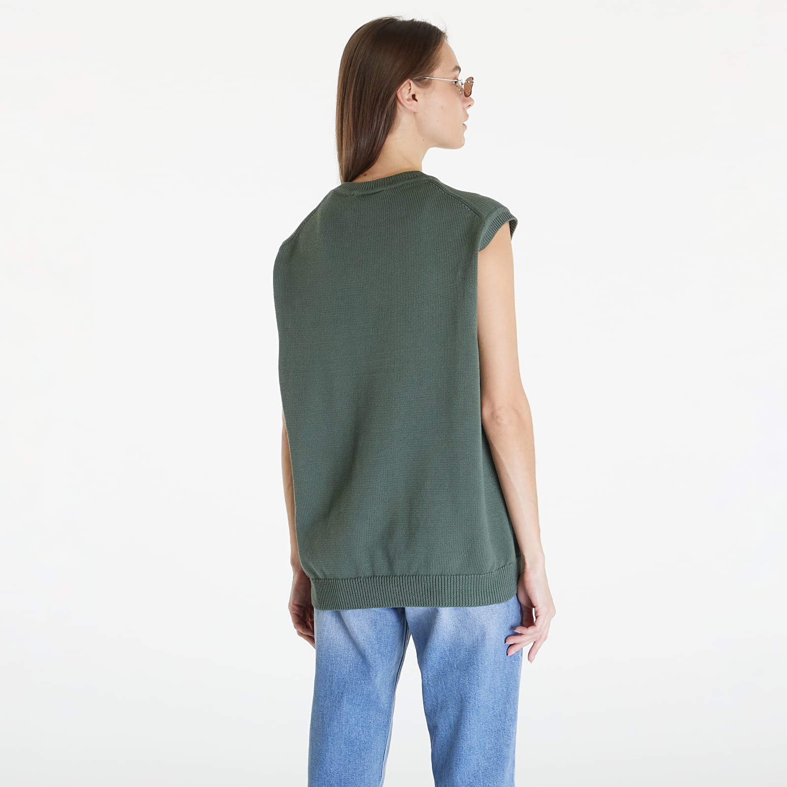 Vesty Carhartt WIP Madison Vest Sweater UNISEX Park/ Wax