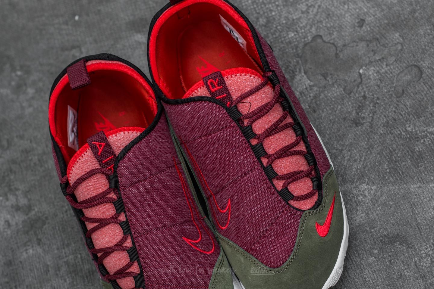 Miesten kengät Nike Air Footscape Natural Motion Dark Team Red/ Rush Red