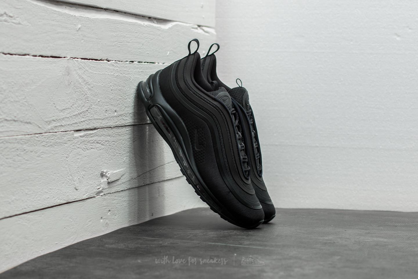 Scarpe uomo Nike Air Max 97 Ultra 17 Black Black Black Footshop