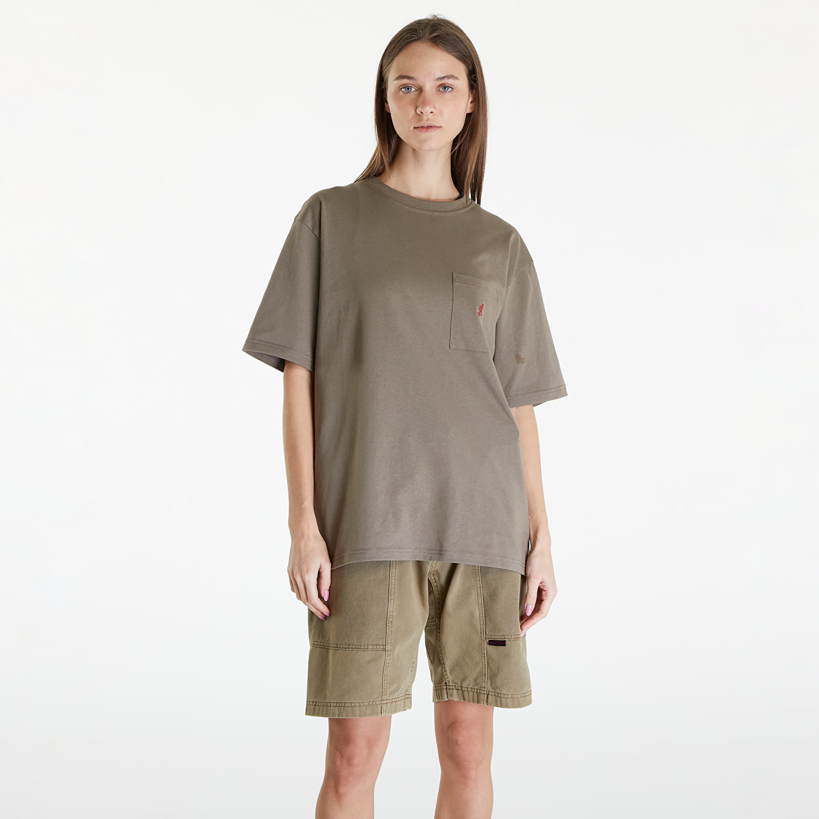 T-shirts Gramicci Classic One Point Tee Coyote