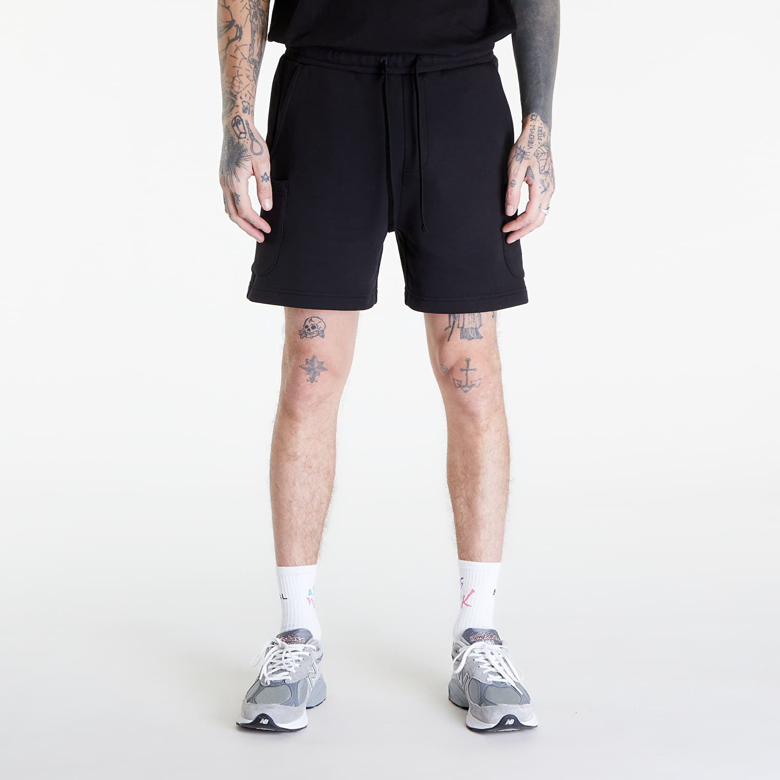 Šortky Tommy Jeans Badge Cargo Shorts Black