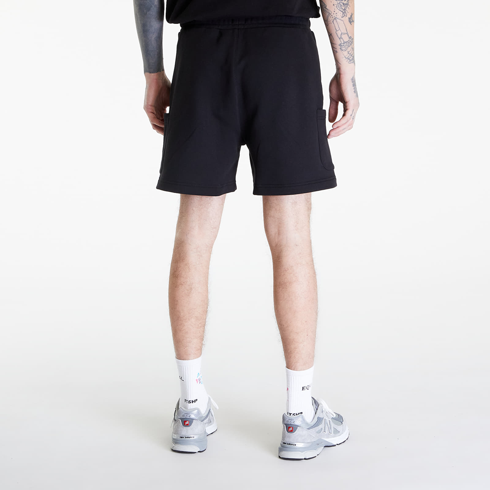 Šortky Tommy Jeans Badge Cargo Shorts Black