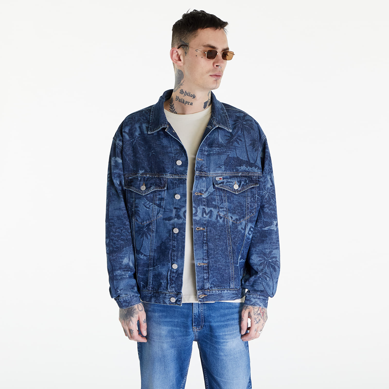 Jackets Tommy Jeans Aiden Oversized Trucker Jacket Denim