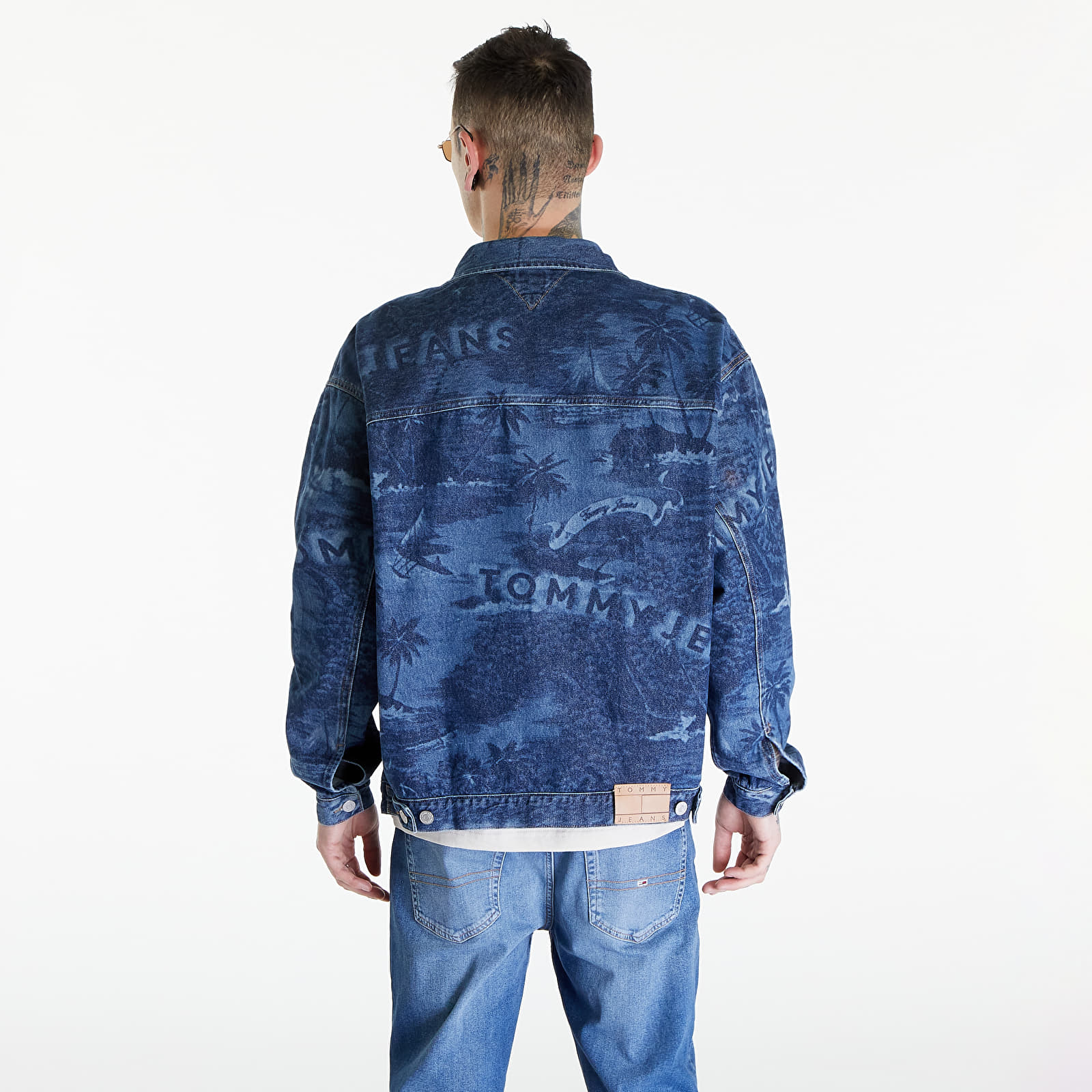 Jackets Tommy Jeans Aiden Oversized Trucker Jacket Denim