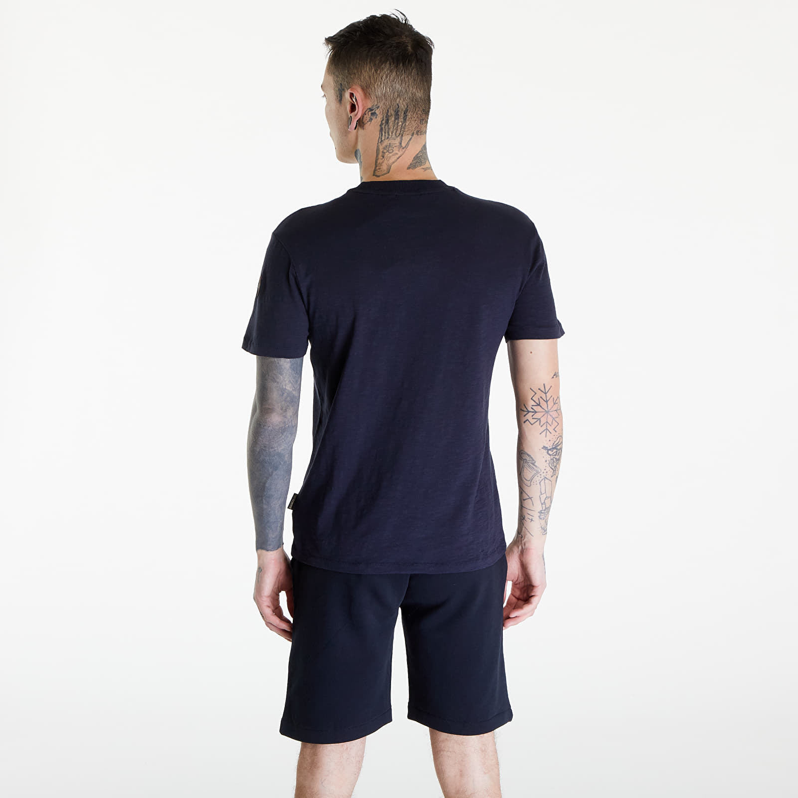 T-shirts Napapijri Tepees T-Shirt Blue Marine