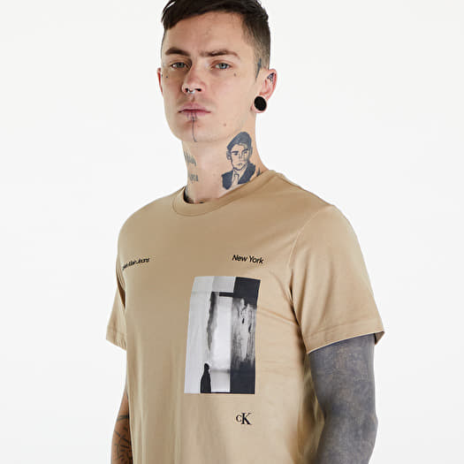 T-shirts Calvin Klein Jeans Serenity Multi Graphic Beige