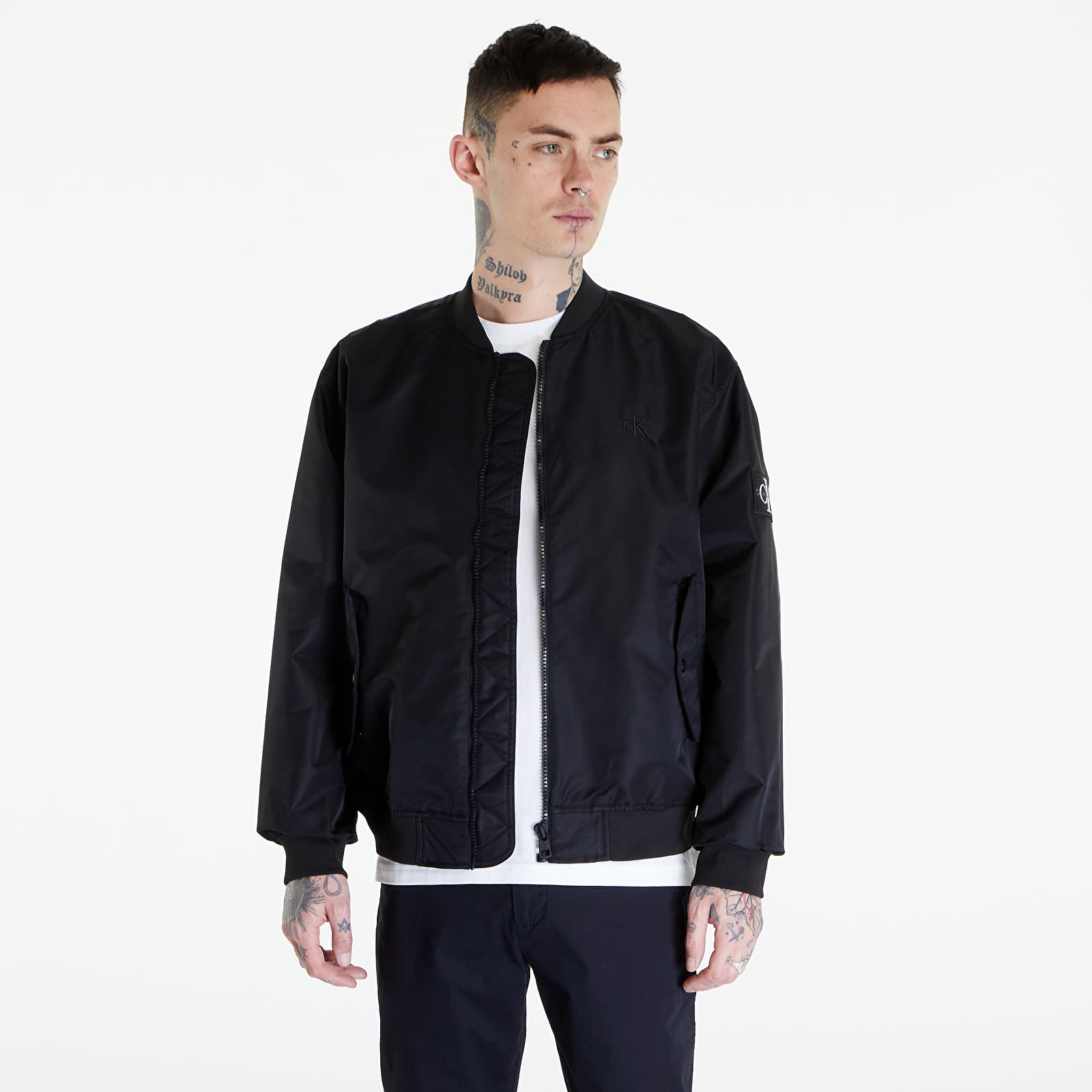 Bomber Calvin Klein Jeans Bomber Jacket Black