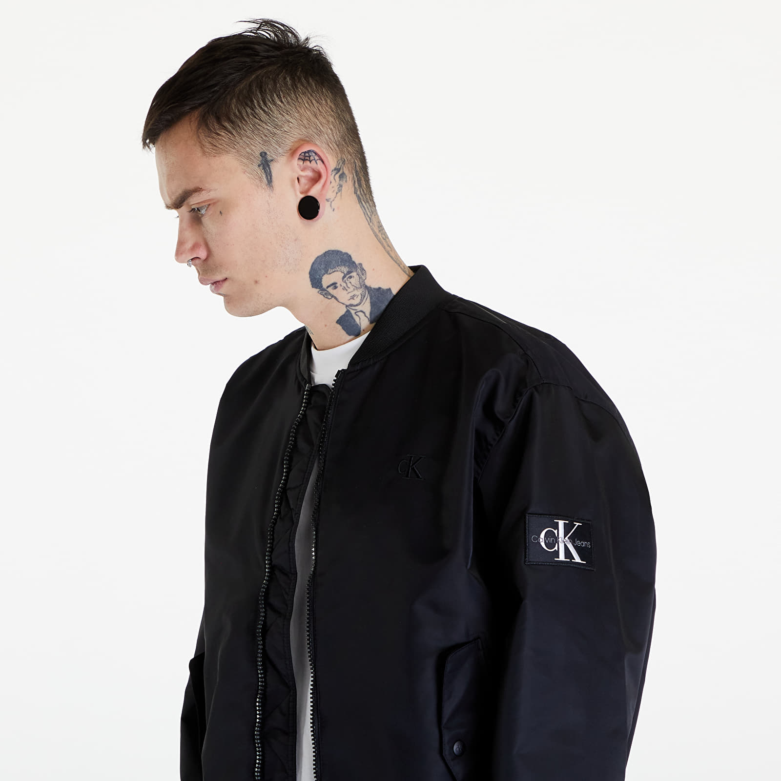 Bomber Calvin Klein Jeans Bomber Jacket Black