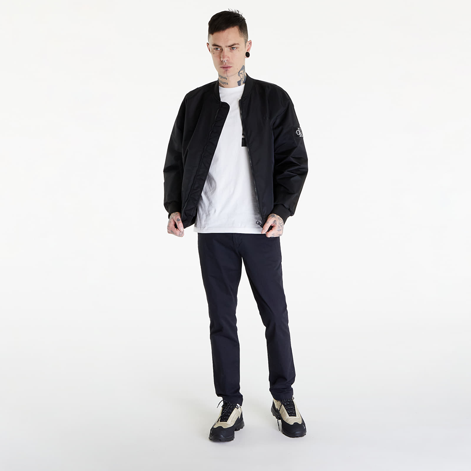 Bomber Calvin Klein Jeans Bomber Jacket Black