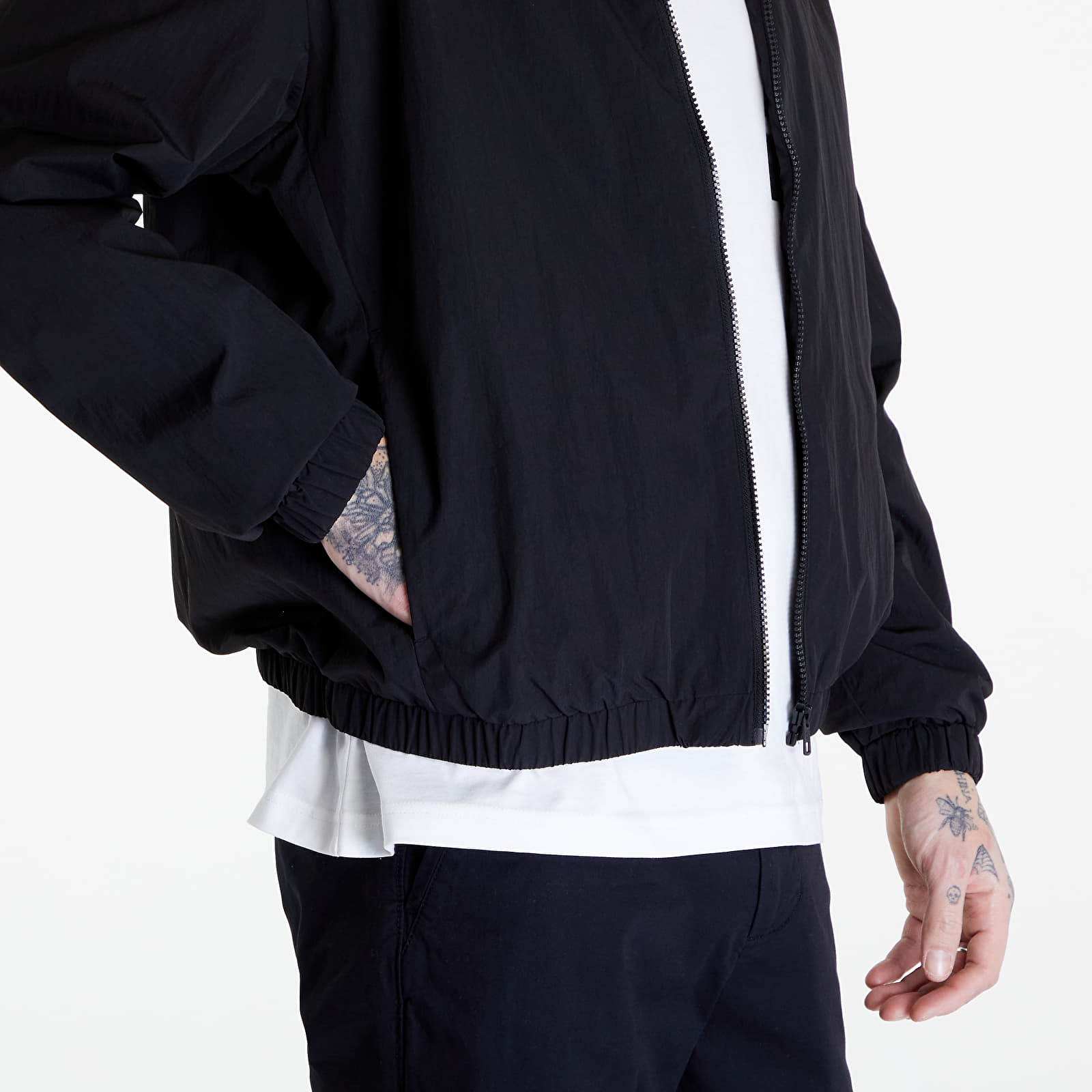 Coachjassen Calvin Klein Jeans Windbreaker Black