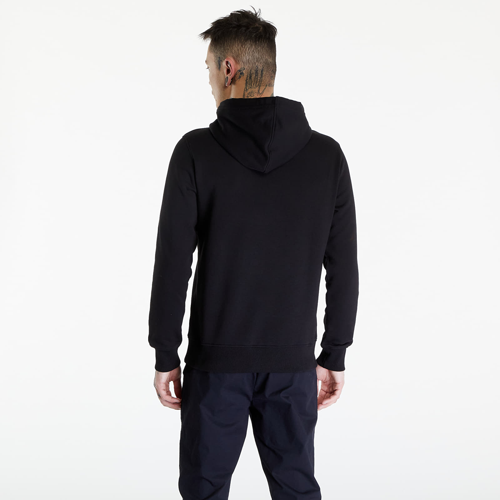 Hupparit ja collegepaidat Calvin Klein Jeans Ck Embro Badge Hoodie Black