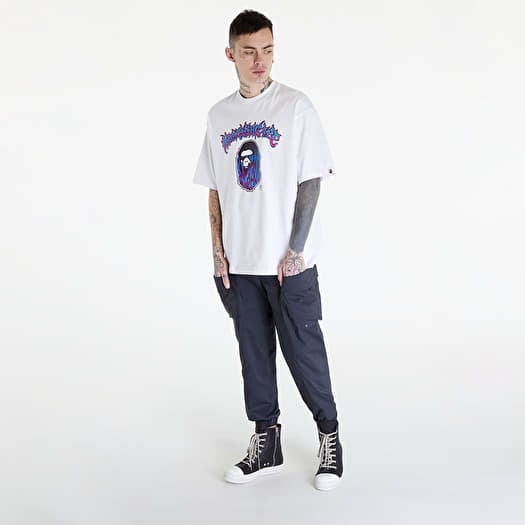 T-shirts A BATHING APE Mad Flame Ape Head Relaxed Fit Tee