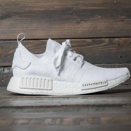 Nmd r1 white primeknit shop