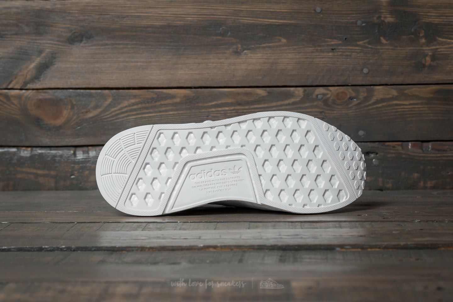 Vyriška avalynė adidas NMD_R1 Primeknit Ftw White/ Ftw White/ Ftw White