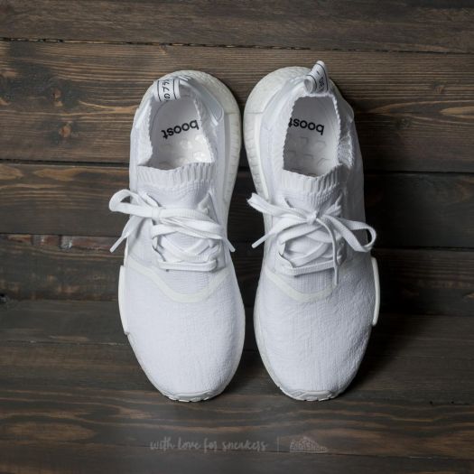 Nmd r1 primeknit white mens cheap