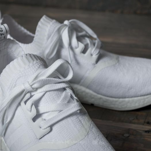 Men s shoes adidas NMD R1 Primeknit Ftw White Ftw White Ftw