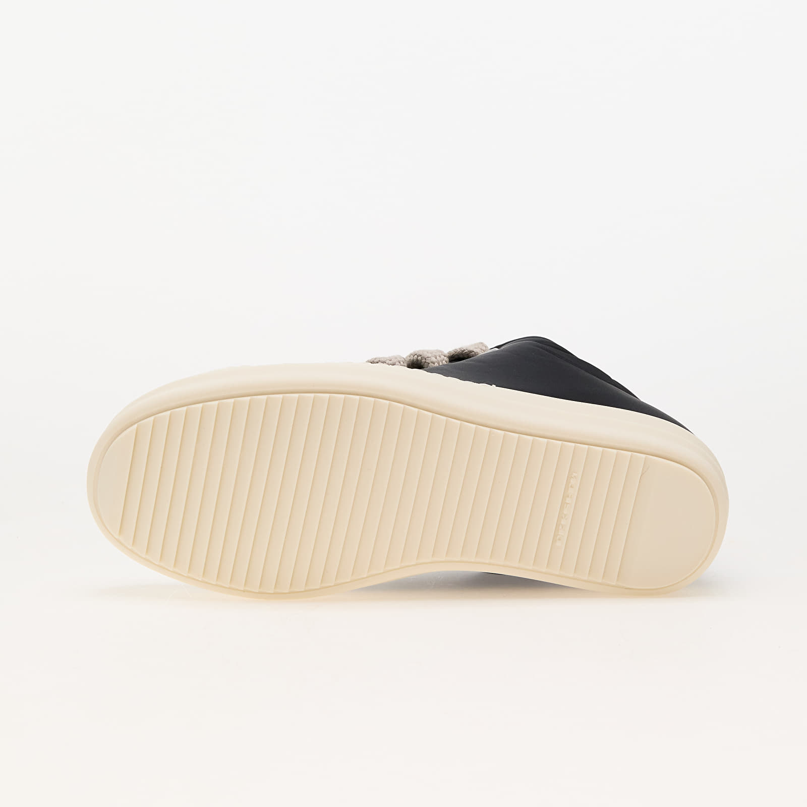 Încălțăminte și sneakerși pentru bărbați Rick Owens DRKSHDW Jumbo Lace Puffer Low Sneaks Black/ Pearl/ Milk/ Milk