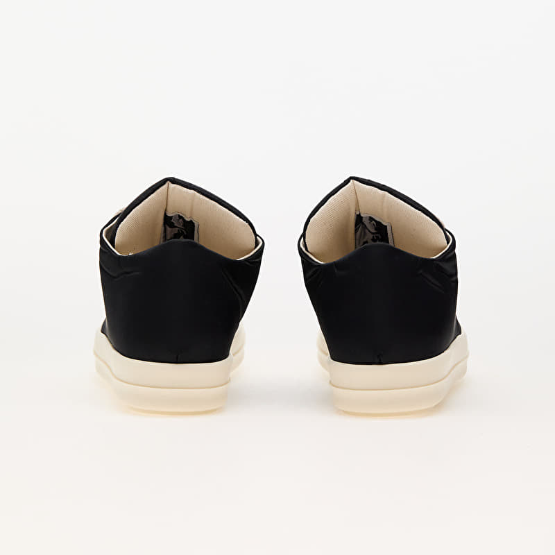 Rick Owens DRKSHDW Jumbo Lace Puffer Low Sneaks Black/ Pearl/ Milk
