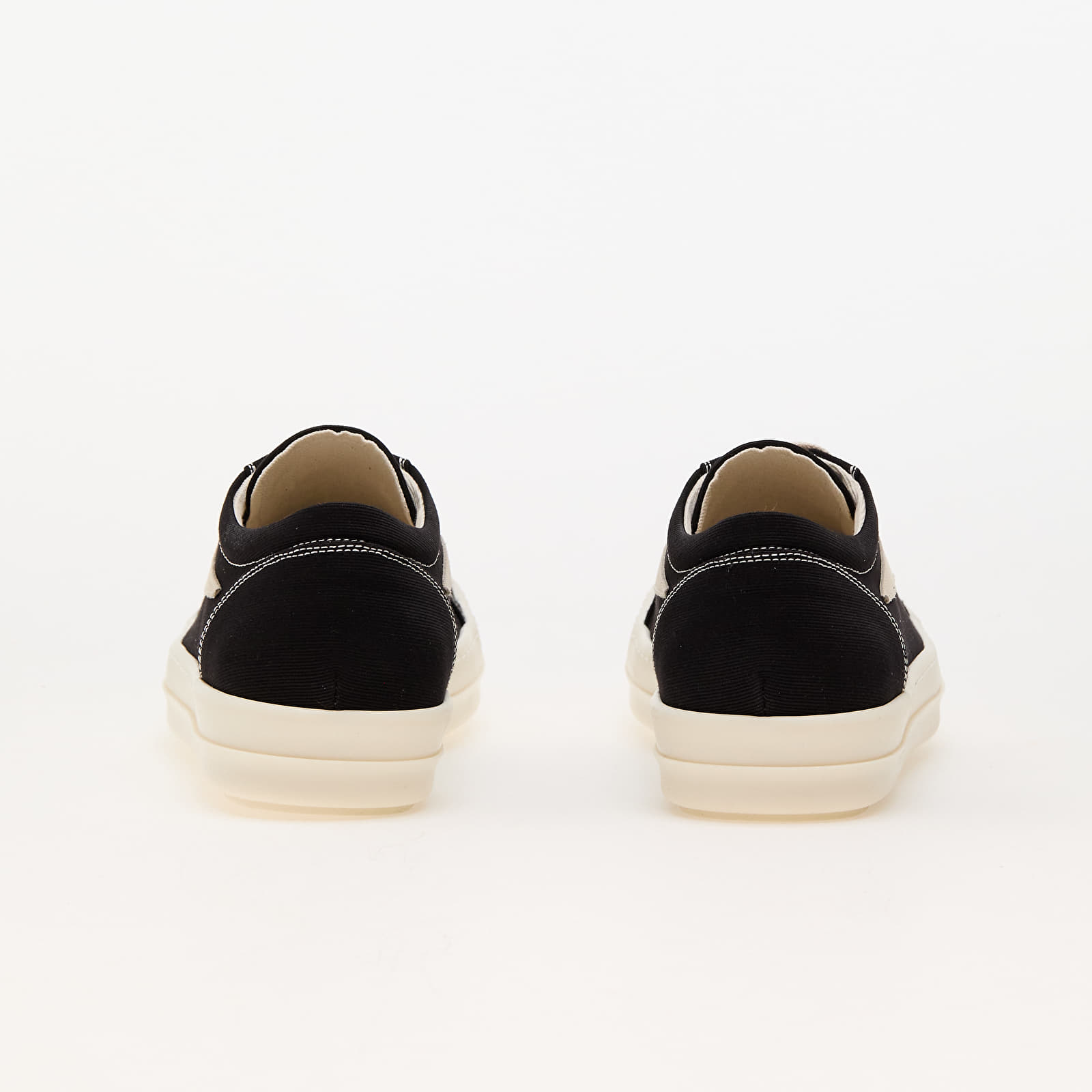 Men's shoes Rick Owens DRKSHDW Vintage Sneaks Black/ Milk/ Milk