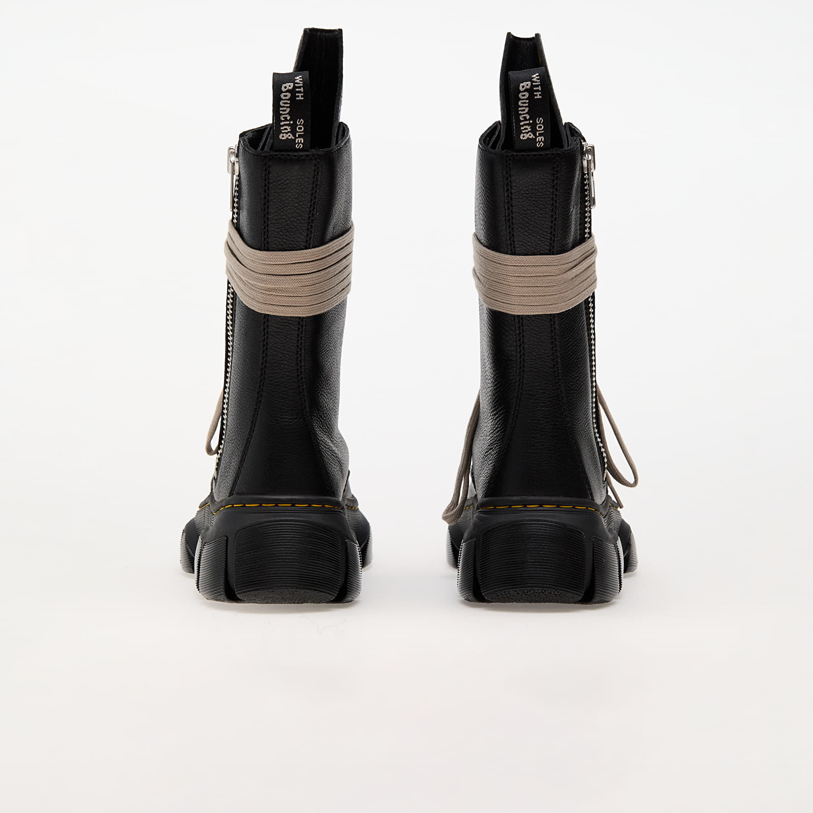 Herresko Rick Owens DRKSHDW x Dr. Martens 1918 Dmxl Calf Length Boot Black