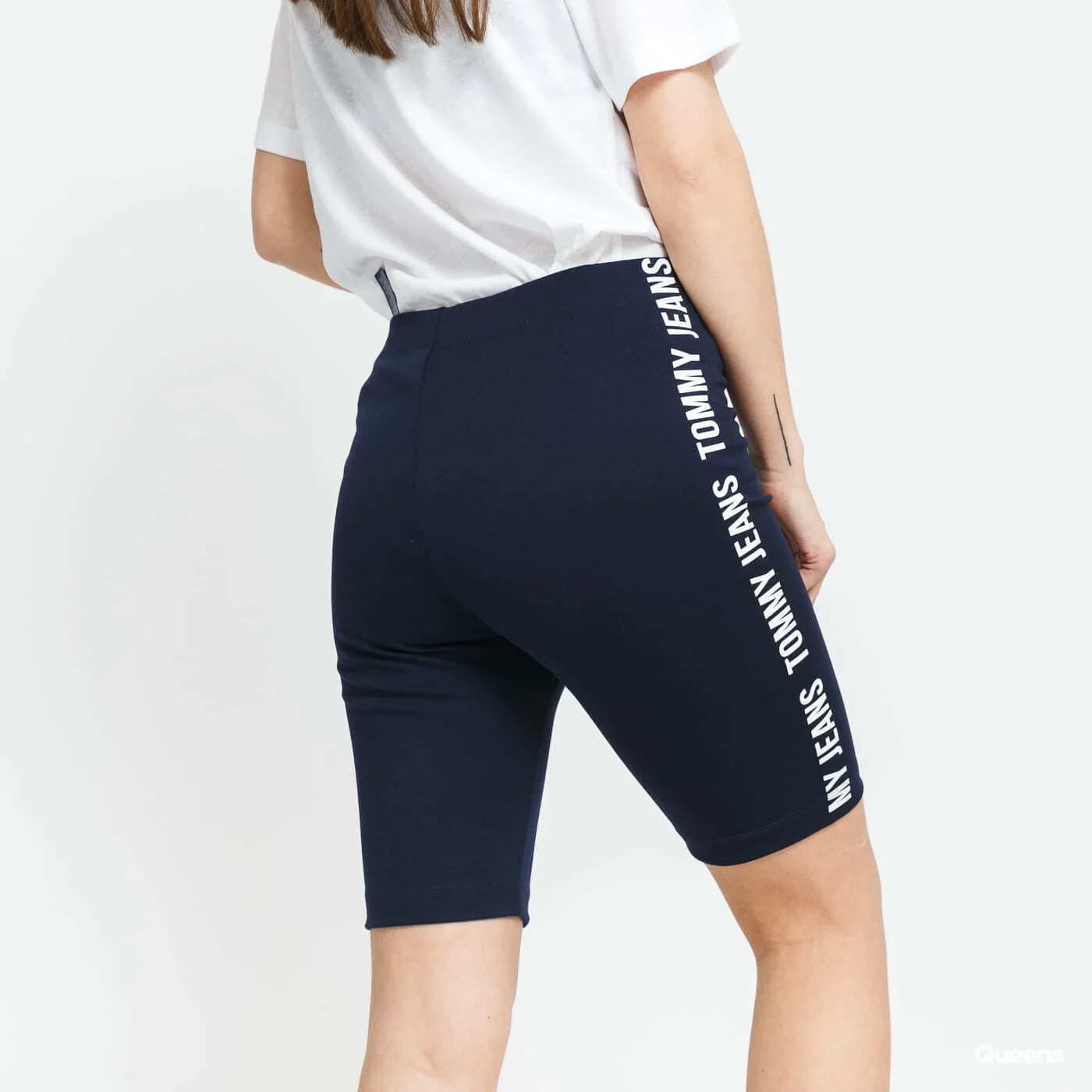 Pantaloncini Tommy Jeans Fitted Branded Bike Shorts  Twilight Navy