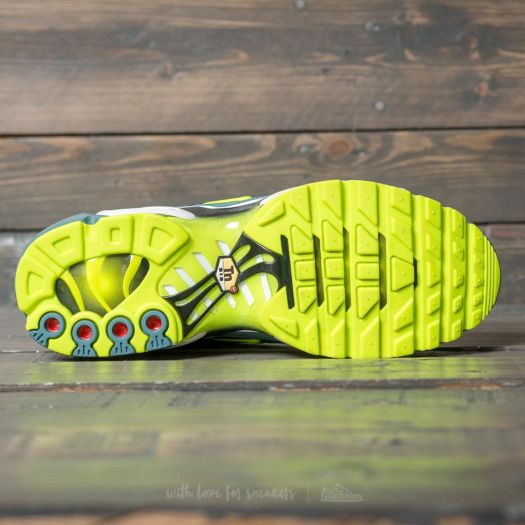 Max Plus White And Neon Green Air Max Nike Air Max Plus White