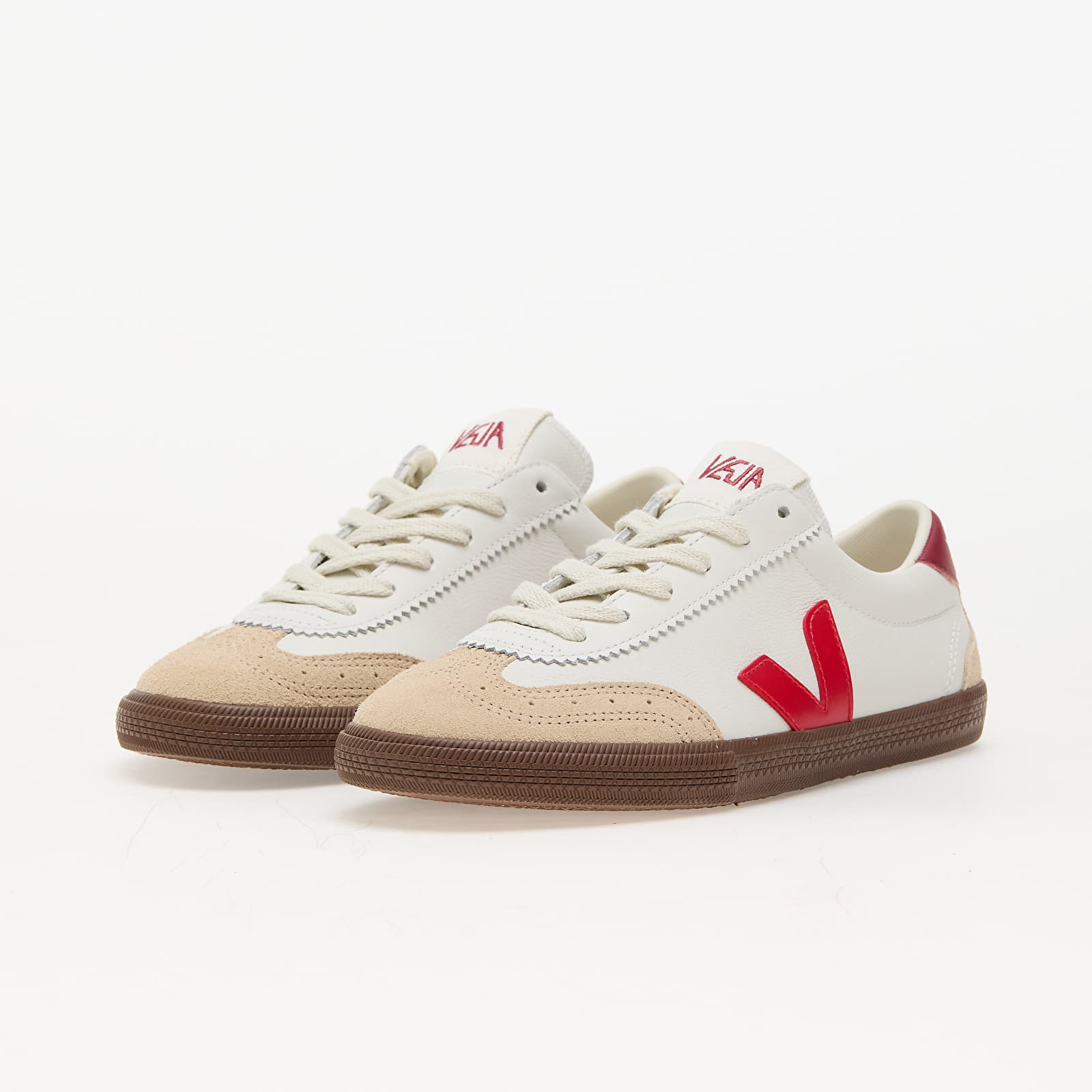 Dámske topánky a tenisky Veja W Volley White Pekin Bark