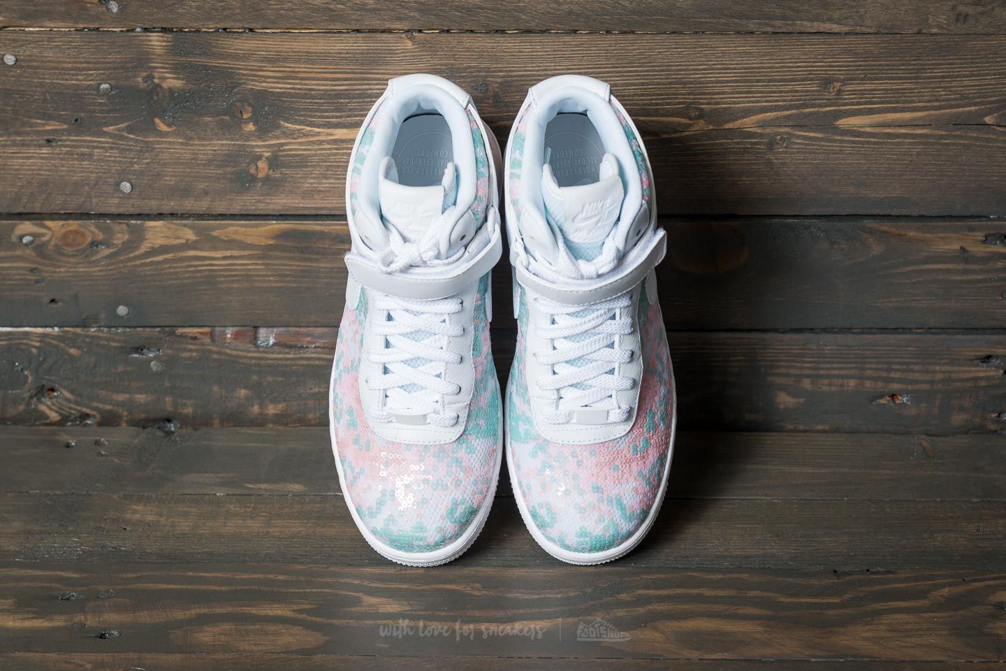Women s shoes Nike Wmns Air Force 1 Upstep High LX White White Footshop